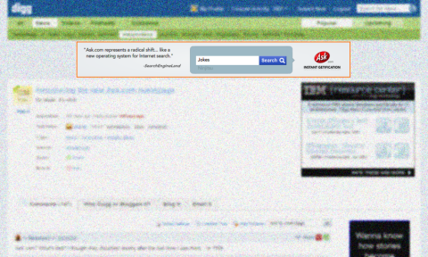 Digg: Ask.com Ad